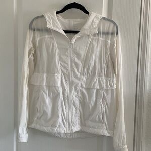 lululemon athletica White Utility Jacket